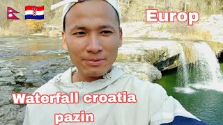 Croatia waterfall pazin [upl. by Grete]