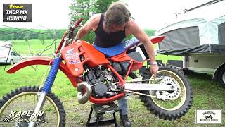 1986 Honda CR500  Vintage MX Holy Grail [upl. by Chrisoula]