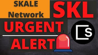 SKL Coin Skale Network Price Prediction 33 Gains So Far [upl. by Anuahsal]