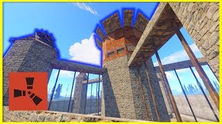 Rust Raids MULTIBRIDGE TOWER BASE  MASSIVE LOOT [upl. by Assilram396]