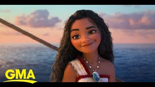 1st look at Moana 2 trailer [upl. by Leynwad]