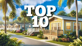 Best MOBILE HOME Parks In FLORIDA [upl. by Enitsud]