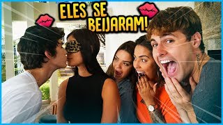 5 MENINOS VS 5 MENINAS DESAFIO DO BEIJO  BEIJO NA BOCA   REZENDE EVIL [upl. by Carisa912]