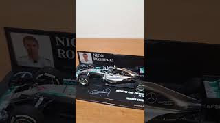 minichamps formula1 mercedes rosberg [upl. by Euqinommod]