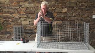 Gabion Basket Assembly  by Yarrabee amp Castlemaine Stone [upl. by Basile]