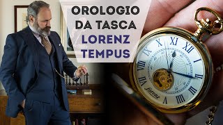 OROLOGIO DA TASCA  Recensione Lorenz Tempus Ref 030000BB [upl. by Grim]