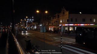 Sony HDRPJ780 vs Panasonic HCX920 Night  Low Light Footage [upl. by Bal]