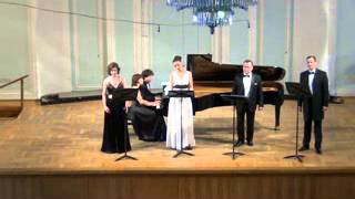 Brahms Neue Liebeslieder Waltzes Op65 3 An jeder Hand die Finger [upl. by Ahsyle]