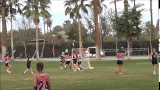 Alyssa Terrado  Black Widow Lax  Oceanside Hustle 14 and Sandstorm 15 Highlights [upl. by Shayna]