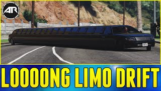 SUPER LONG LIMO DRIFTING  GTA 5 PC Mods [upl. by Tung642]