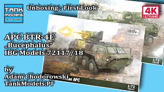 Unboxing 187  APC BTR4E Bucephalus  IBG 7211718 [upl. by Enaile]