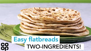 Coop  Twoingredient flatbreads [upl. by Nicole]