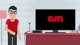 Connect your OSN PLUS HD box via Ethernet for the first time [upl. by Adlemi]