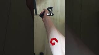 Forearm veins tutorial⚠️ force grip handgriper forearms fyp [upl. by Akiria]