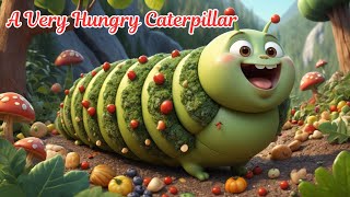 A Very Hungry Caterpillar  Hungry Caterpillar  Kids story  Bed time story for kids  kidsstory [upl. by Slosberg481]