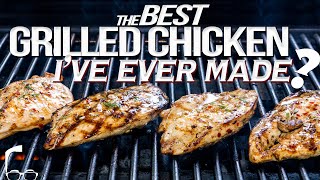 THE BEST GRILLED CHICKEN IVE EVER MADE  SAM THE COOKING GUY 4K [upl. by Ned56]