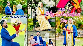 கல்யாண நாள் போல மற்றுமொரு மகிழ்ச்சியான தருணம்❤️‍🩹Best Convocation vlog SLIATE🇱🇰vlog dayinmylife [upl. by Estele]