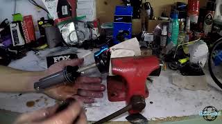 FOX Float RP23 Rear Shock Service Seal Replacement  A look at whats inside [upl. by Arinayed90]