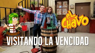 VISITANDO LA VECINDAD DEL CHAVO DEL 8 😍 [upl. by Natie]