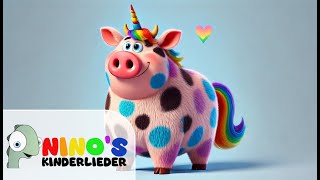 Das SchweinhornLied 🐷🌈 Kinderlied Schweinhorn 🎵 Kinderlied Deutsch 🦄🐽 [upl. by Chappelka85]