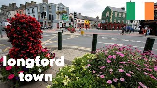 WALKING LONGFORD 4K TOUR IRLAND🇮🇪 [upl. by Blackman]