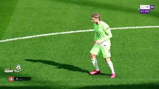 PES 21 To PES 24  Leverkusen vs Wolfsburg  Bundesliga  Full Match  PC™ 1080p [upl. by Aubree766]