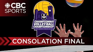 Laval vs Trinity Western U SPORTS Mens Volleyball National Championship Consolation Final [upl. by Otrebogir]