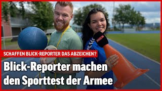 Gen Z soll unsportlicher sein Blick macht den Militär Fitnesstest [upl. by Auqeenwahs]