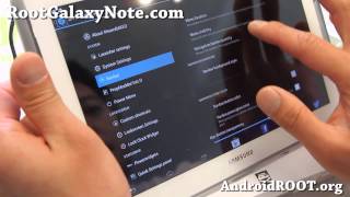 BAKED ROM for Rooted Galaxy Note 101 GTN8000GTN8013 [upl. by Irolam]