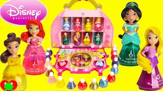 Disney Princess Little Kingdom Cosmetic Castle Vanity Makeup Set [upl. by Seidnac530]