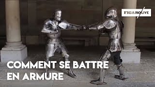 Le combat en armure au XVe siècle [upl. by Bonni]