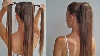 HOW TOVOLUMINOUS BARBIE PONYTAIL HAIRSTYLE TUTORIAL STEP BY STEP [upl. by Cinda494]