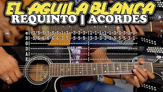 Tutorial  El aguila blanca  Ariel Camacho  Requinto  Acordes  TABS [upl. by Annuahs]