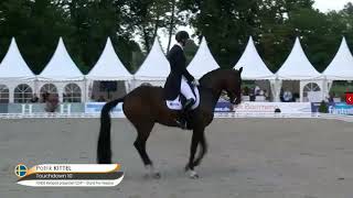 Patrik Kittel Scores A Touchdown Grand Prix Dressage Freestyle Debut on The 9YearOld Stallion [upl. by Kennan343]