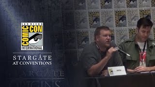 Stargate Origins Panel at San Diego ComicCon 2017  Stargate at Conventions [upl. by Oiramel]