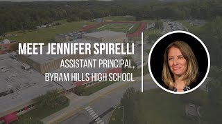 Meet Jennifer Spirelli Assistant Principal Byram Hills High School [upl. by Eninahs352]