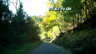 Street View in der Pfalz  Herbstliche Fahrt ins Stille Tal [upl. by Aynnek]