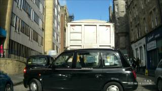 Edinburgh Taxi Driver demonstrates Turn in the Road [upl. by Pine]