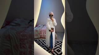 How to get dress white shirt dress grwm اكسبلور [upl. by Ettelegna]