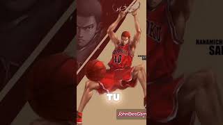 Hanamichi Sakuragi  Slamdunk slamdunk dunk trending basketball music oldisgold life anime [upl. by Sally]