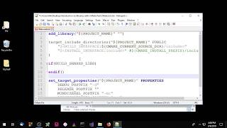 CMake Library Tutorial  Episode 1 [upl. by Glaab]