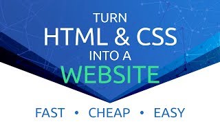 How To Make A Website From HTML amp CSS  FAST CHEAP EASY [upl. by Lacee]