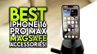 Top 10 Best iPhone 16 Pro Max MagSafe Accessories ✅ [upl. by Fallon]