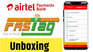 airtel payment bank fastag  Airtel FasTag Review amp Unboxing  airtel fastag review [upl. by Refennej54]