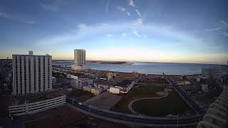 Absecon Lighthouse Looking Northeast towards Absecon Inlet [upl. by Ajnot]