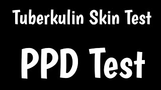 Tuberkulin Skin Test  PPD Skin Test  Mantoux Test  Diagnosis amp Interpretation [upl. by Ahsienyt]