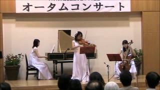 Rosarysonate biber Nr13 d moll『ペンテコステ（聖霊降臨日）』scordatura baroqueviolin 斉藤純子 [upl. by Belvia283]