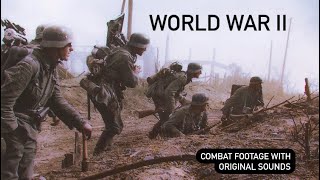 WORLD WAR II Original Color Footage With Sounds [upl. by Damian]