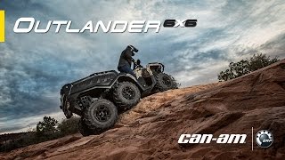 CanAm Outlander 6x6 XT ATV Features [upl. by Lasonde]