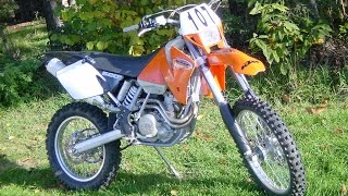 2001 Enduro KTM 520 EXC [upl. by Cuhp]